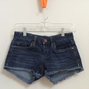 Distressed Jean Shorts